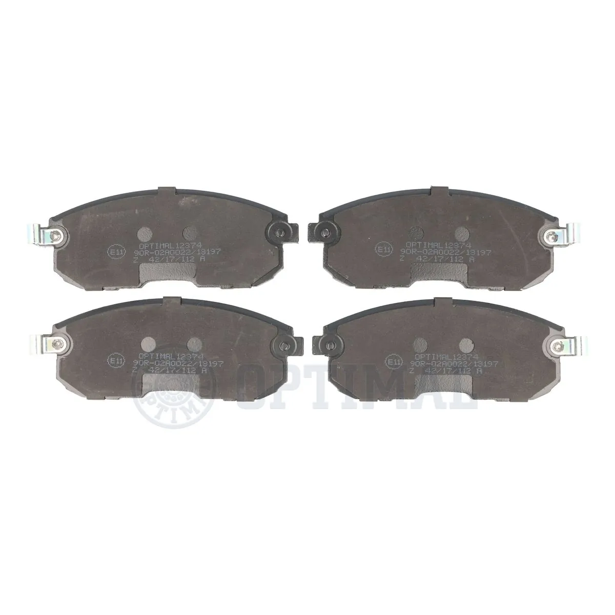 Pastillas de freno delanteras Nissan Tiida C11X