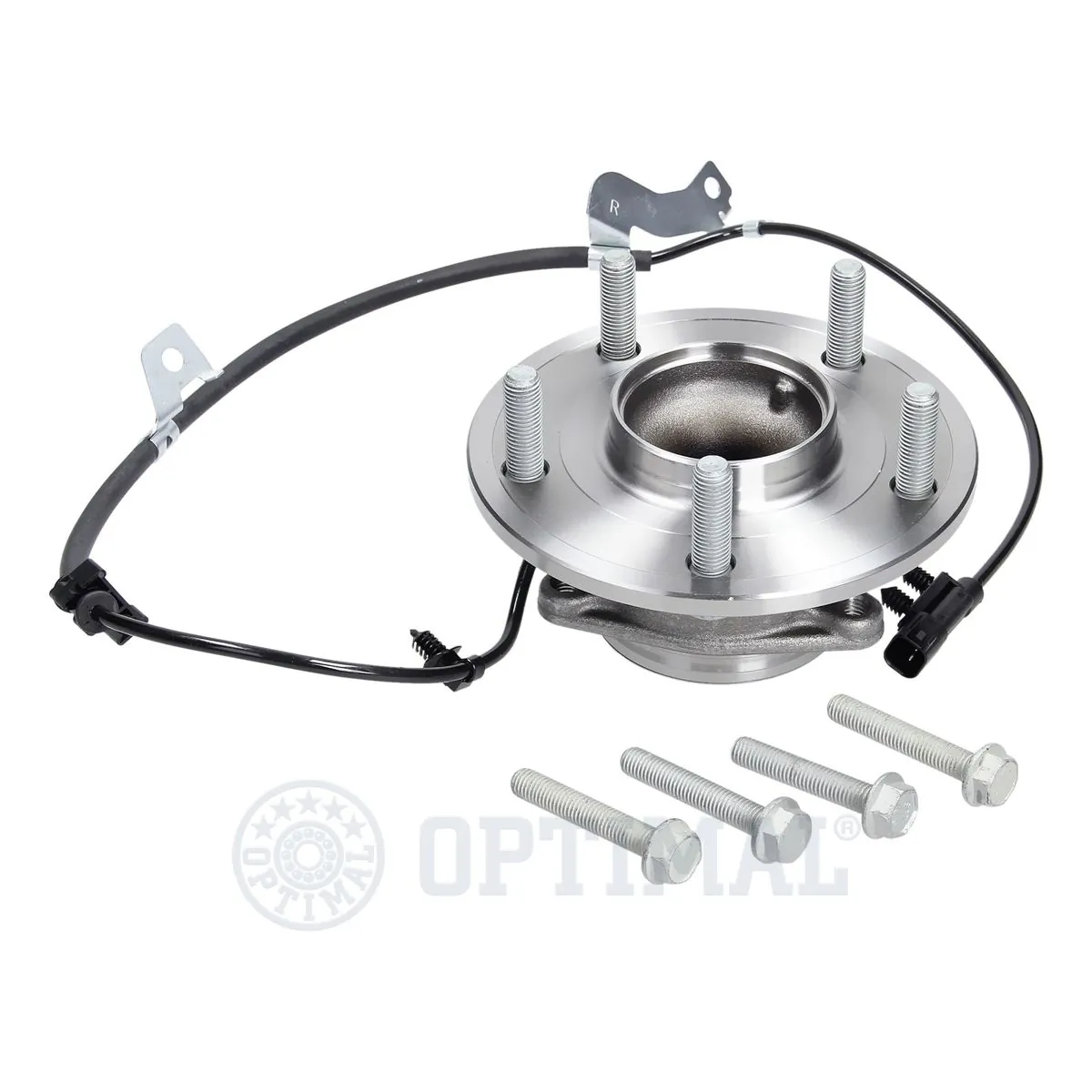 802724 Optimal Cubo de rueda trasero derecho