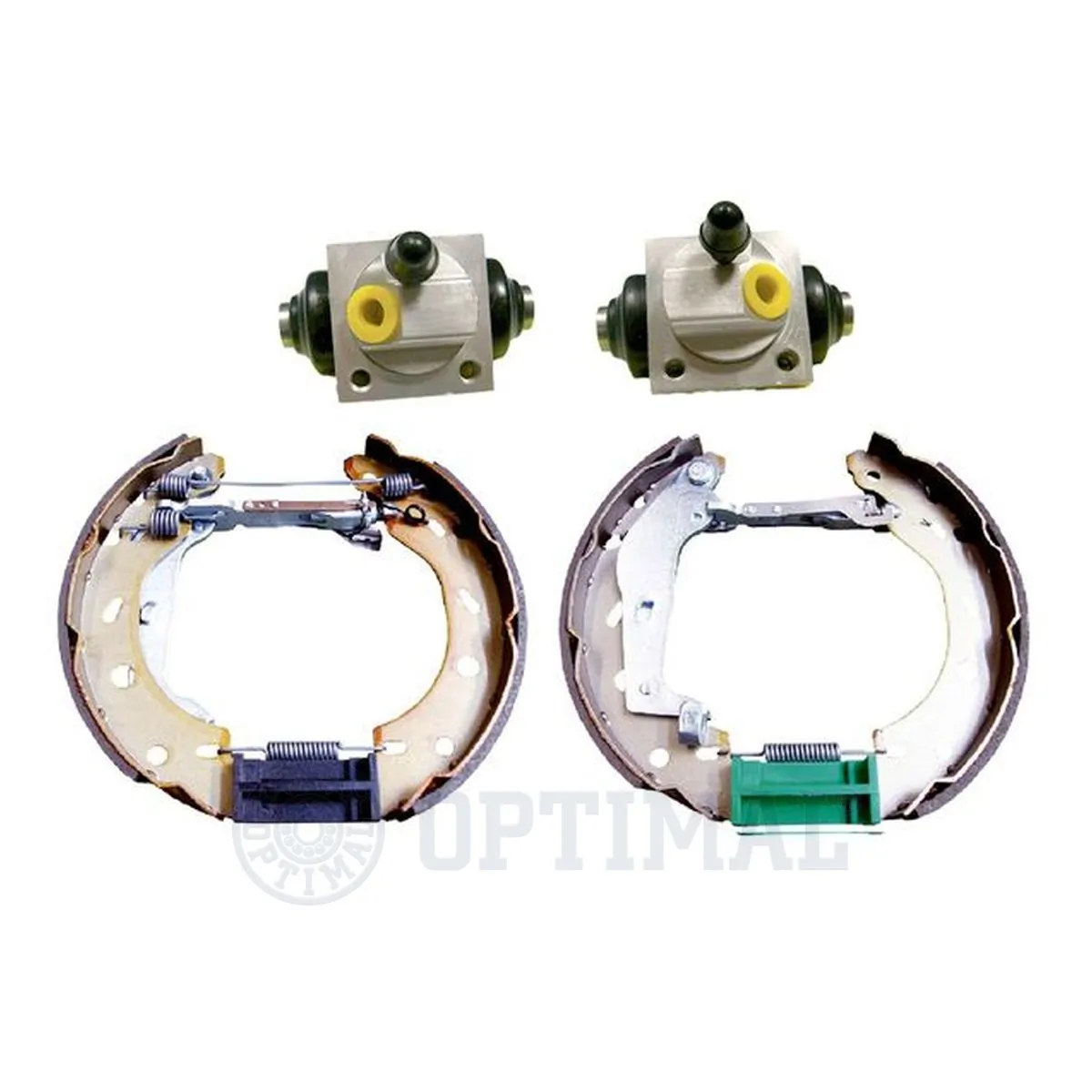 Kit de frenos de tambor, con cilindros, completo 554974 VALEO
