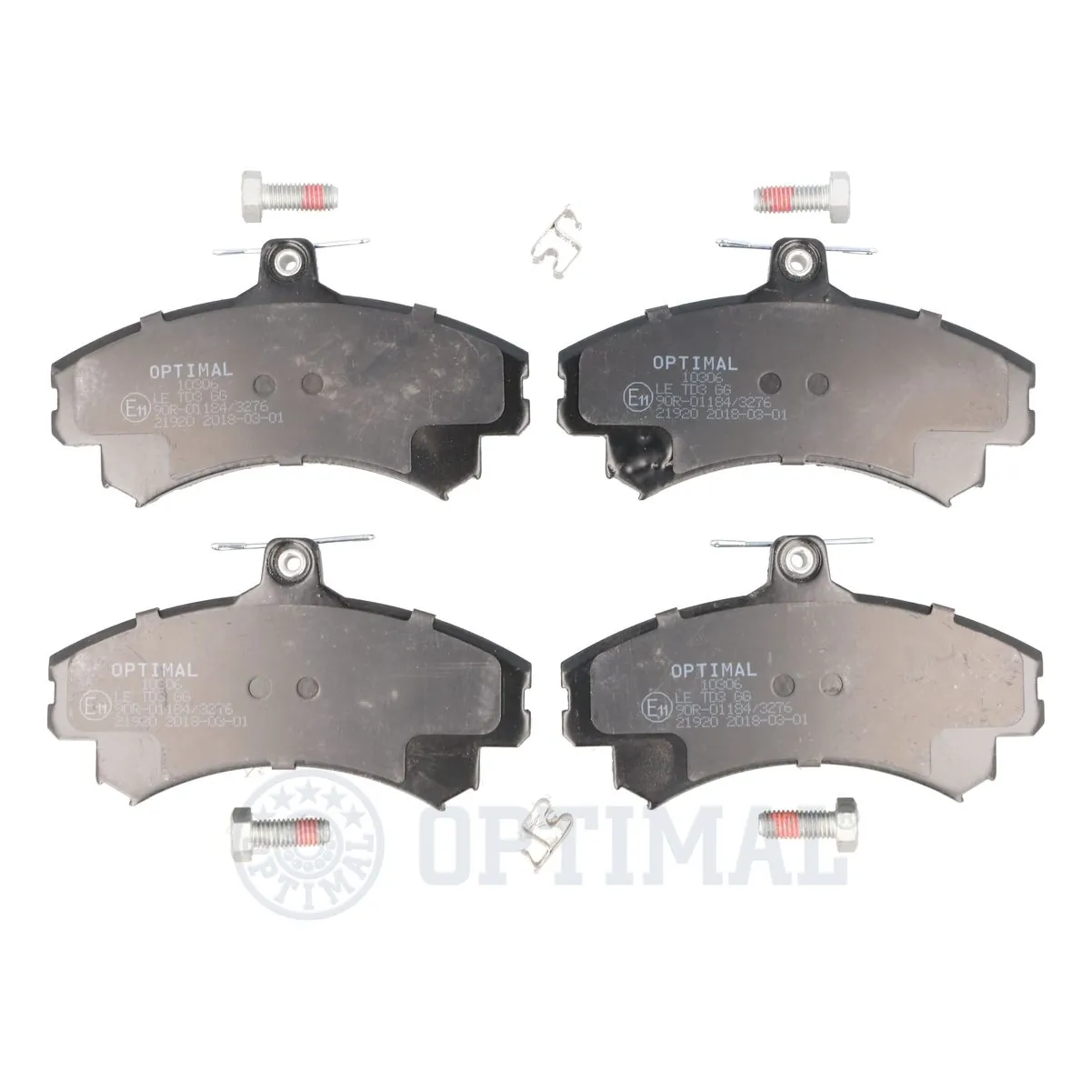 Pastillas de freno delanteras para Mitsubishi Space Star  (DG0)