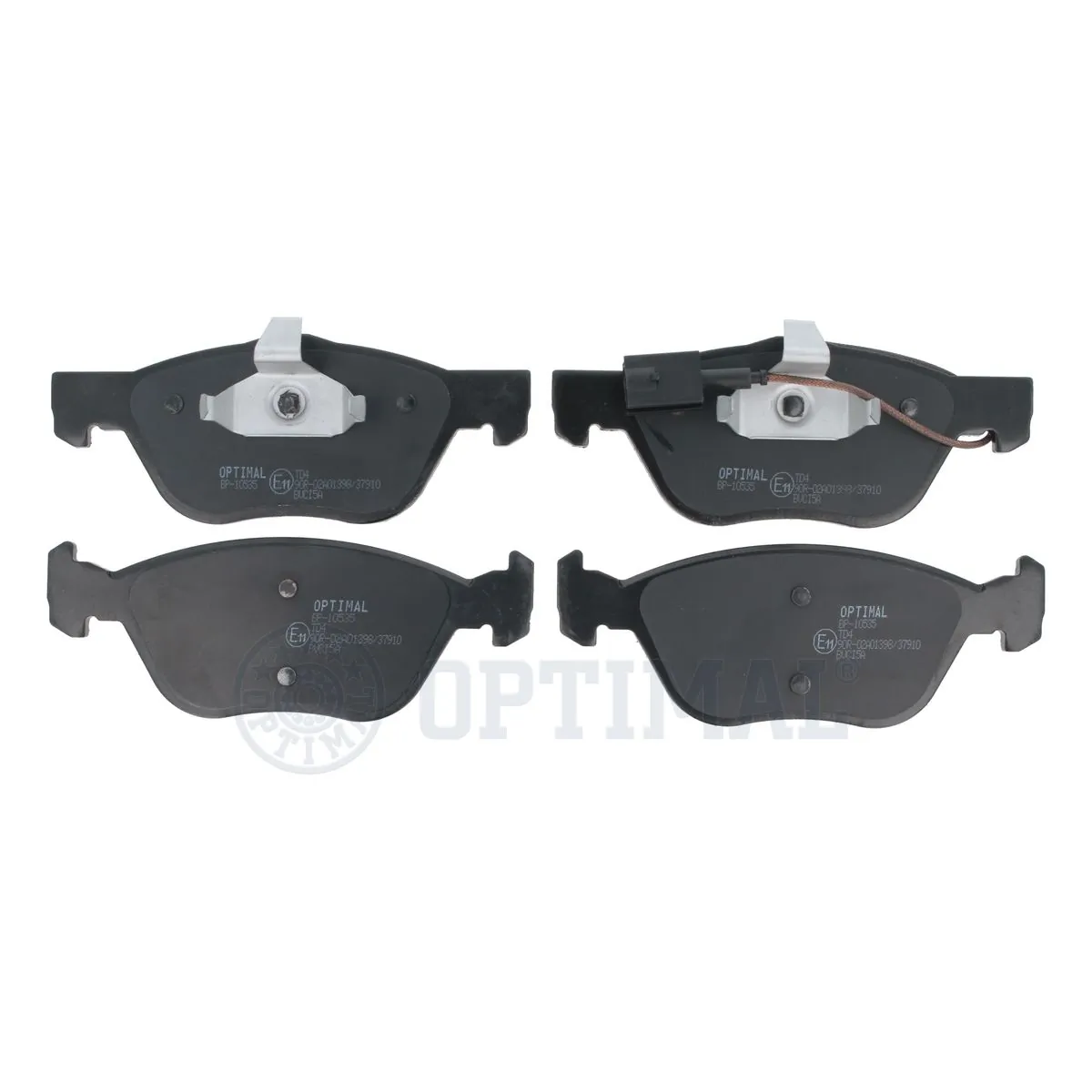 Pastillas de freno delanteras Alfa Romeo GT 937