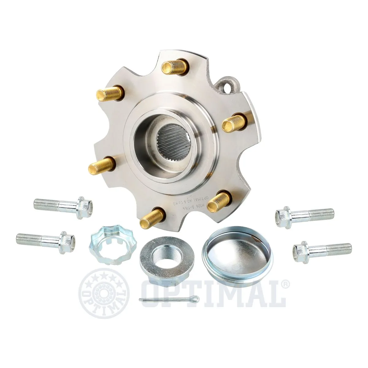 Comprar 952755L Optimal Cubo de rueda, Eje trasero