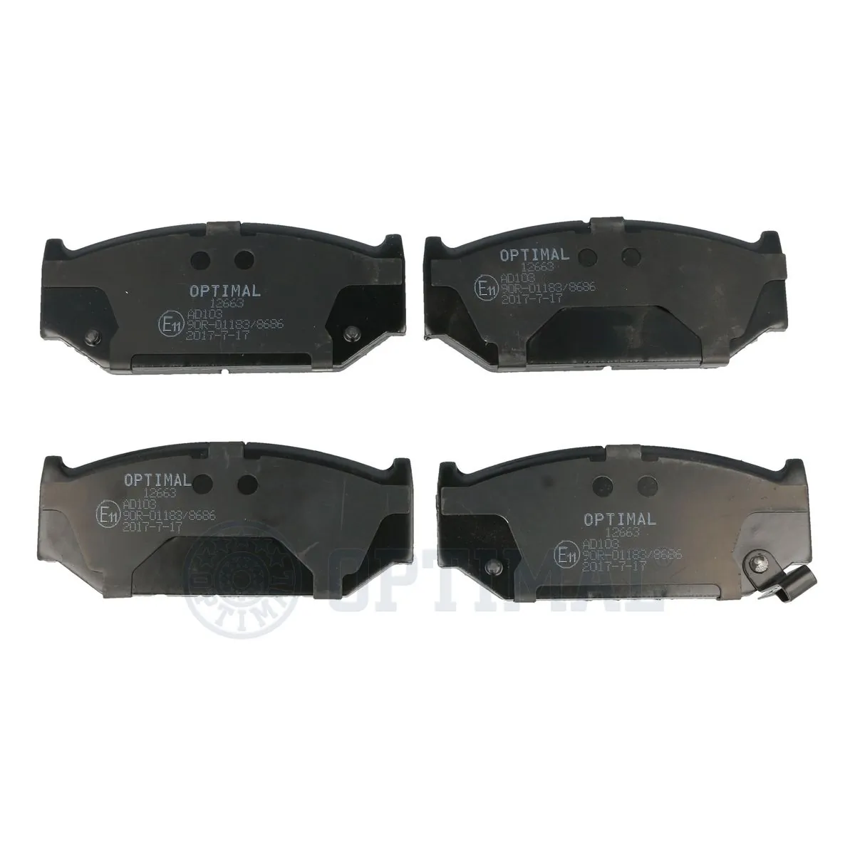 Pastillas de freno delanteras Suzuki Swift 4 MZ, EZ