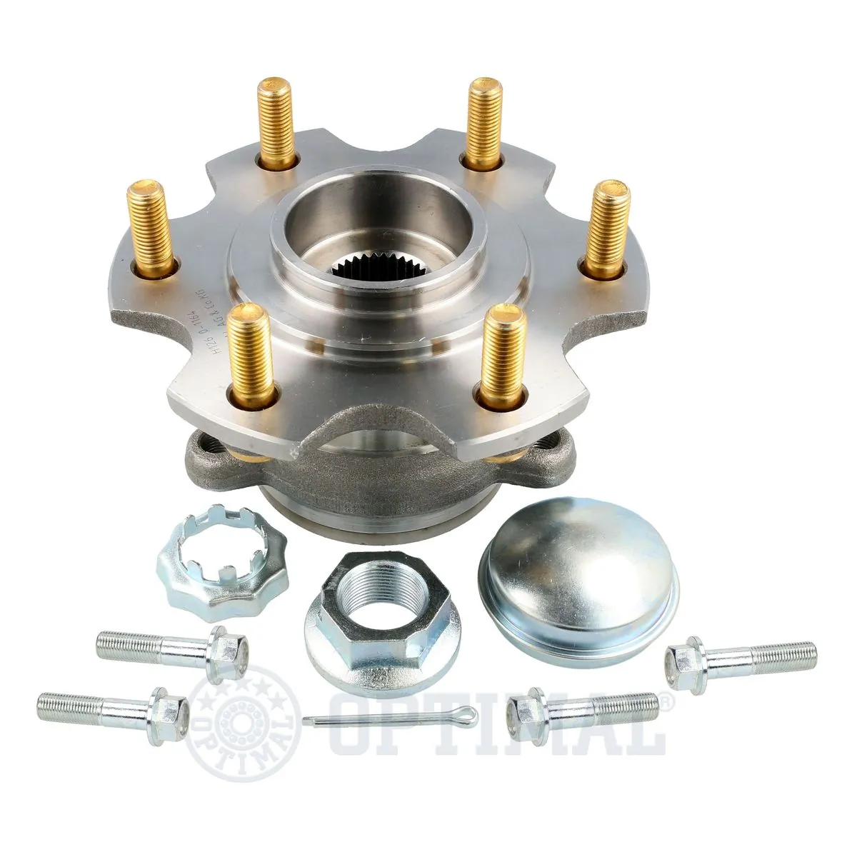 952755L Optimal Buje de rueda trasero