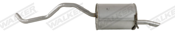 Silenciador trasero 10139 Asmet