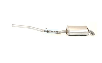 Silenciador trasero para Mercedes C  W203