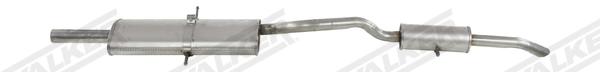 Silenciador trasero para Chrysler Voyager 