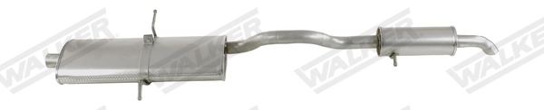 Silenciador trasero para Chrysler Voyager RG, RS