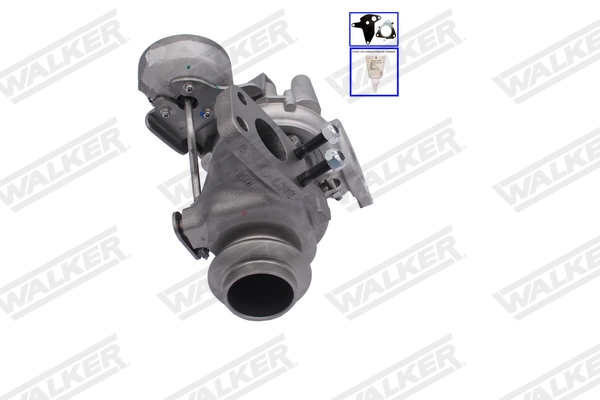 Turbo para motor para Mazda CX-5 I KE, GH
