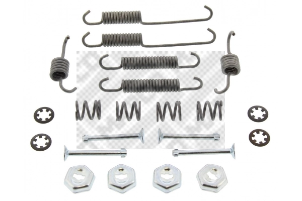 Juego de montaje, zapatas de freno traseras Ford Fiesta III hatchback comprar en España