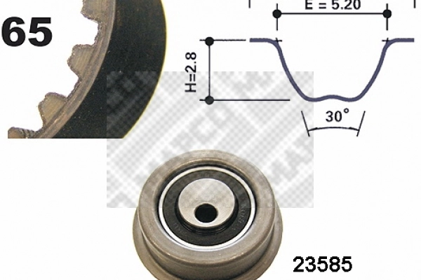 Kit distribución para Mitsubishi Lancer V (CB, CD, CE)
