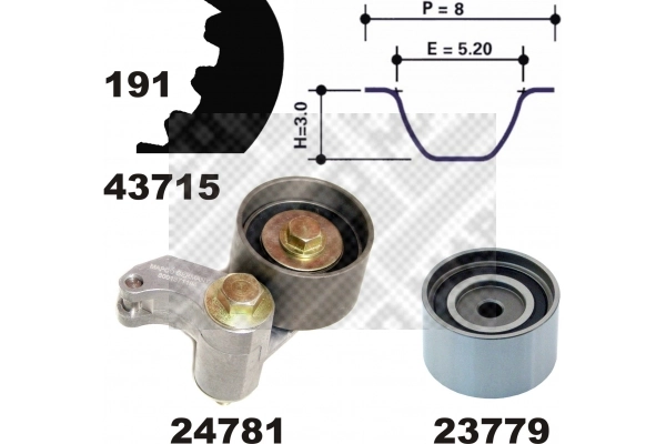 Kit completo de correa de distribución Isuzu Trooper  SUV comprar en España