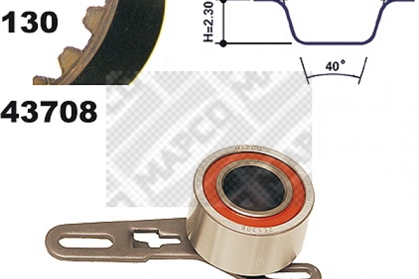  Kit de distribución Ford Transit 3