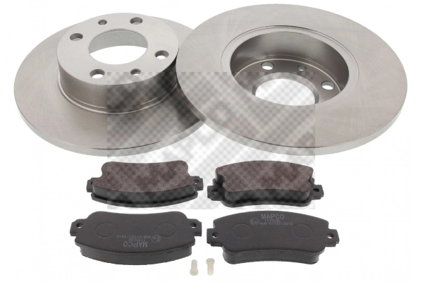  Amortiguador trasero Ford Escort 4