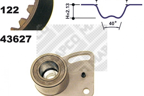 Kit correa de distribución para Ford Taunus  GBTS, GBFS, CBTS