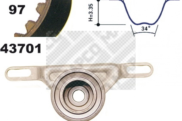 Kit completo de correa de distribución Ford Escort IV descapotable comprar en España
