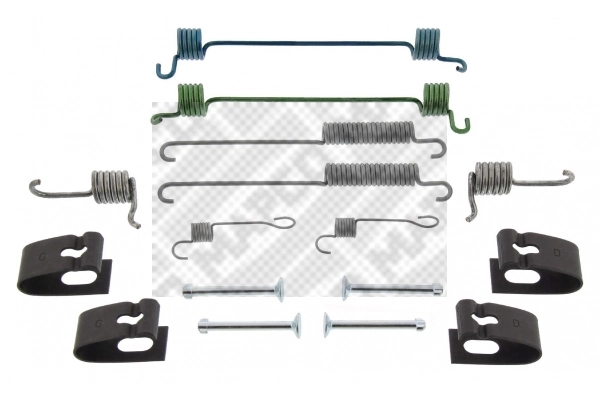 Kit de montaje de zapatas de freno traseras para Ford Escort GAL