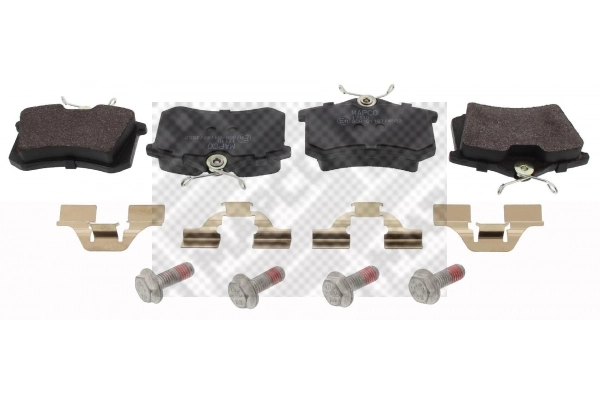 Pastillas traseras para Peugeot 208  CA, CC