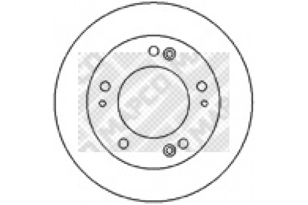 Disco de freno delantero para KIA Sportage  (K00)