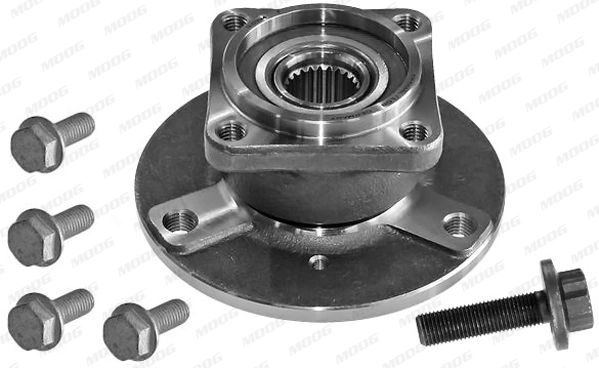 Cubo de rueda trasero 713667340 INA