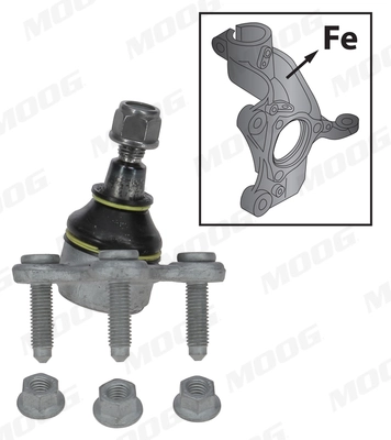 Rótula de suspensión inferior derecha Moog VOBJ1859 precio, desde 35,56 EUR