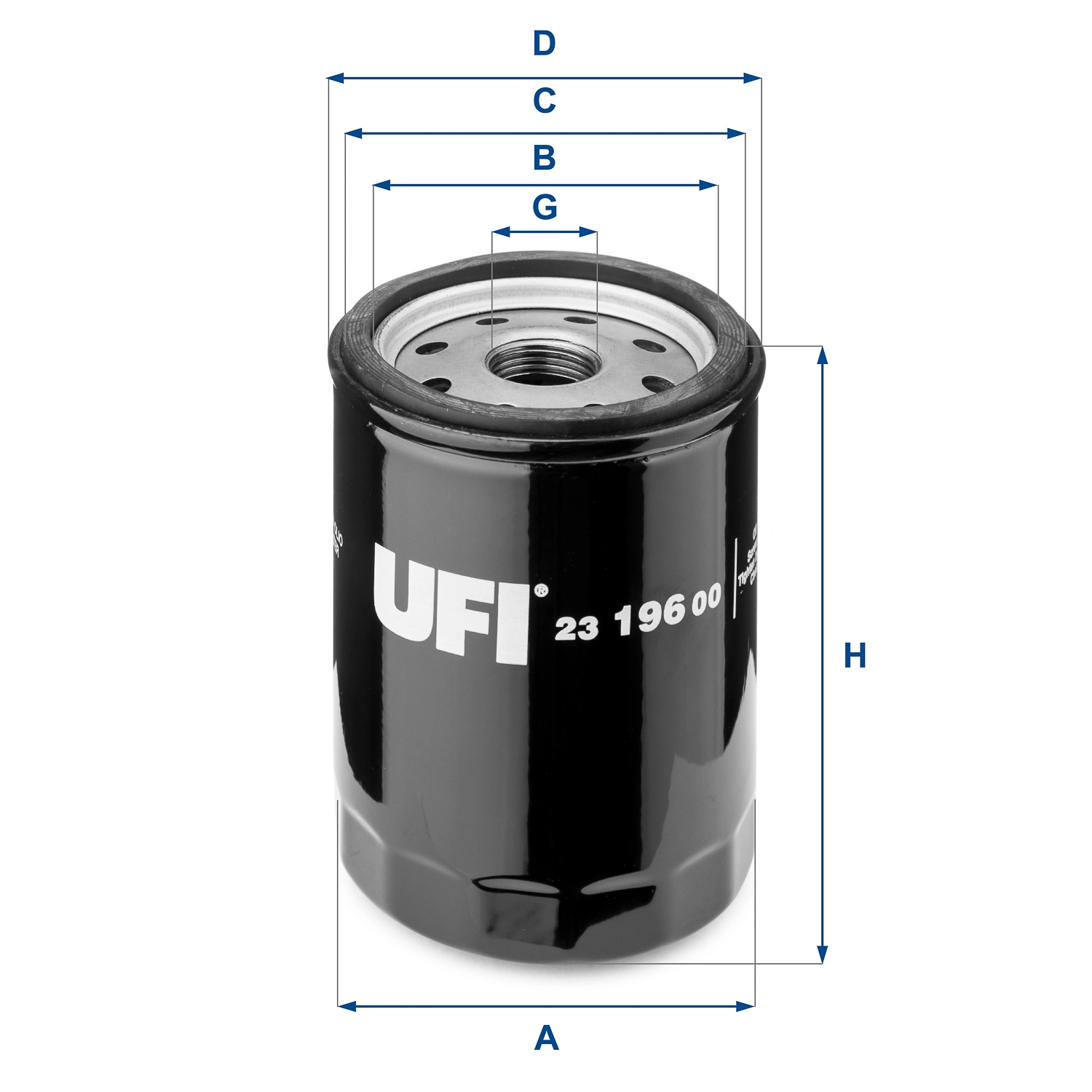 Comprar Filtro de aceite Fiat Panda I 141A a bajo precio