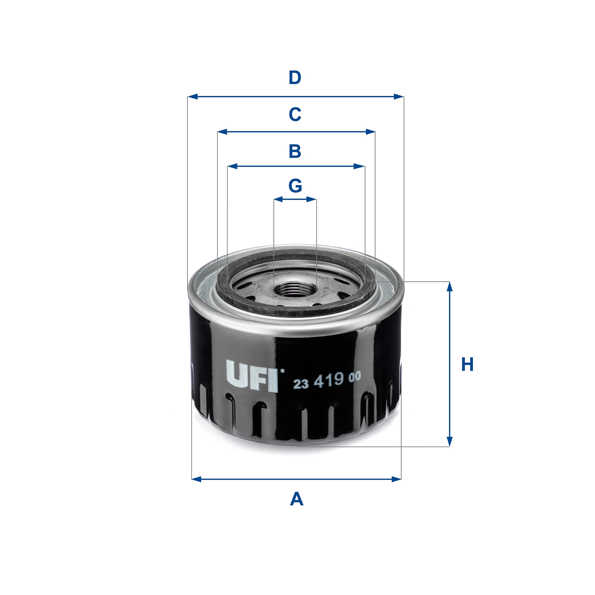 Filtro de aceite motor para Citroen C5  (RW)