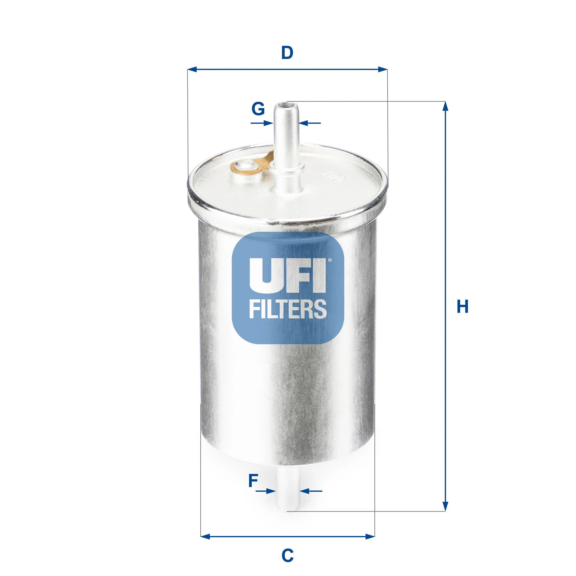 Filtro de combustible para Smart FORTWO 451