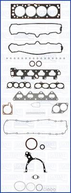 Comprar Juego completo de juntas de motor Opel Zafira F75 a bajo precio