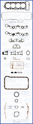 Comprar Kit completo de juntas del motor 323 III BF