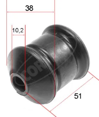Silentblock suspension Fiesta II hatchback (1983-1989) original desde 4,07 €