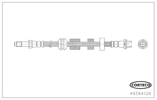 Comprar Tubo flexible de frenos delantero V40 525, 526