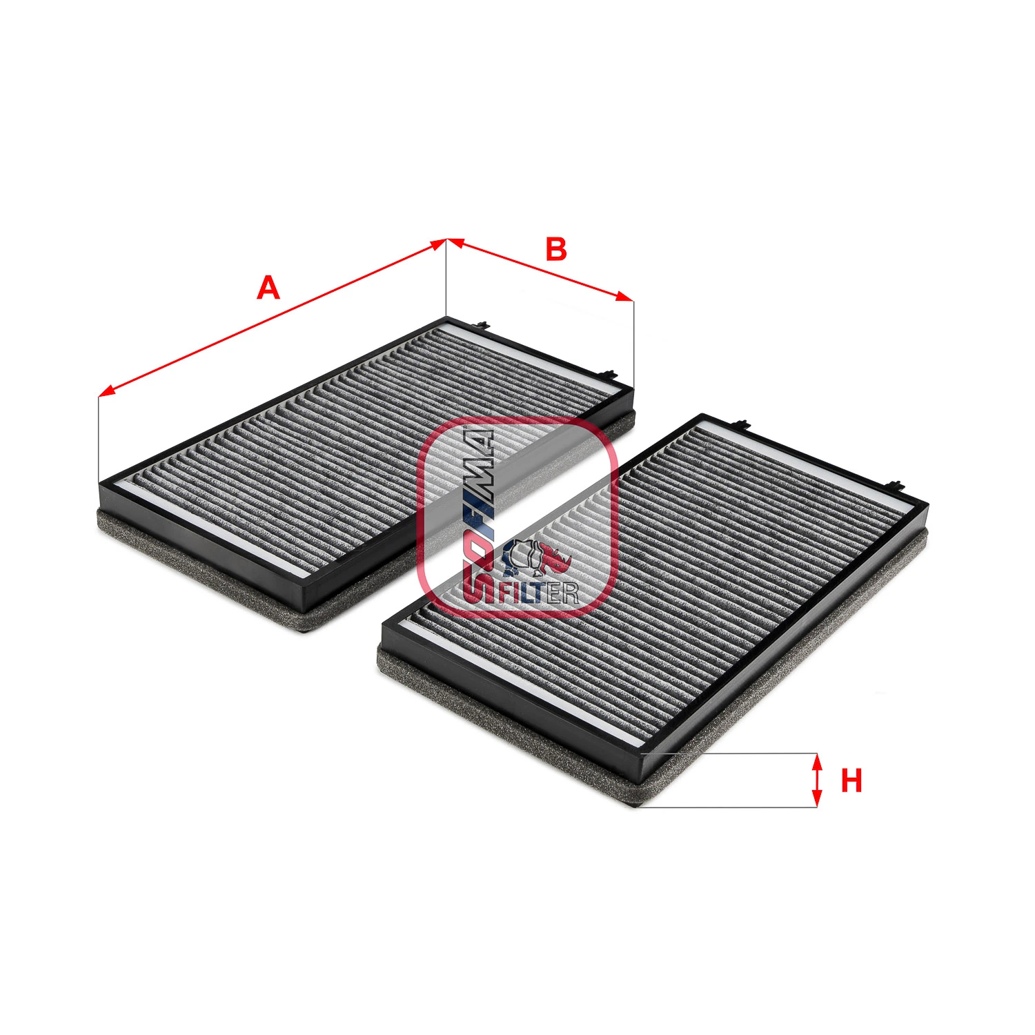 Filtro de habitáculo para BMW 7 E65, E66, E67
