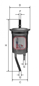 Filtro combustible KIA Rio  desde 12,39 €