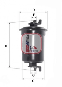 Filtro de combustible FS1009 Fleetguard