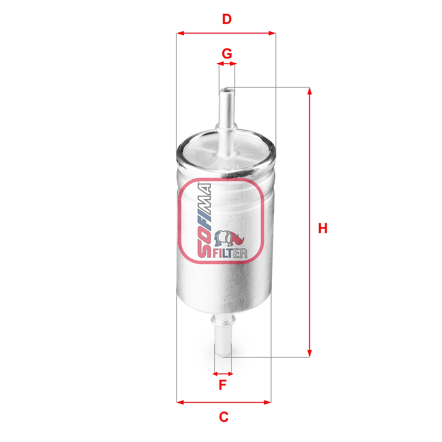 Filtro de gasoil para Jeep Compass (MP)