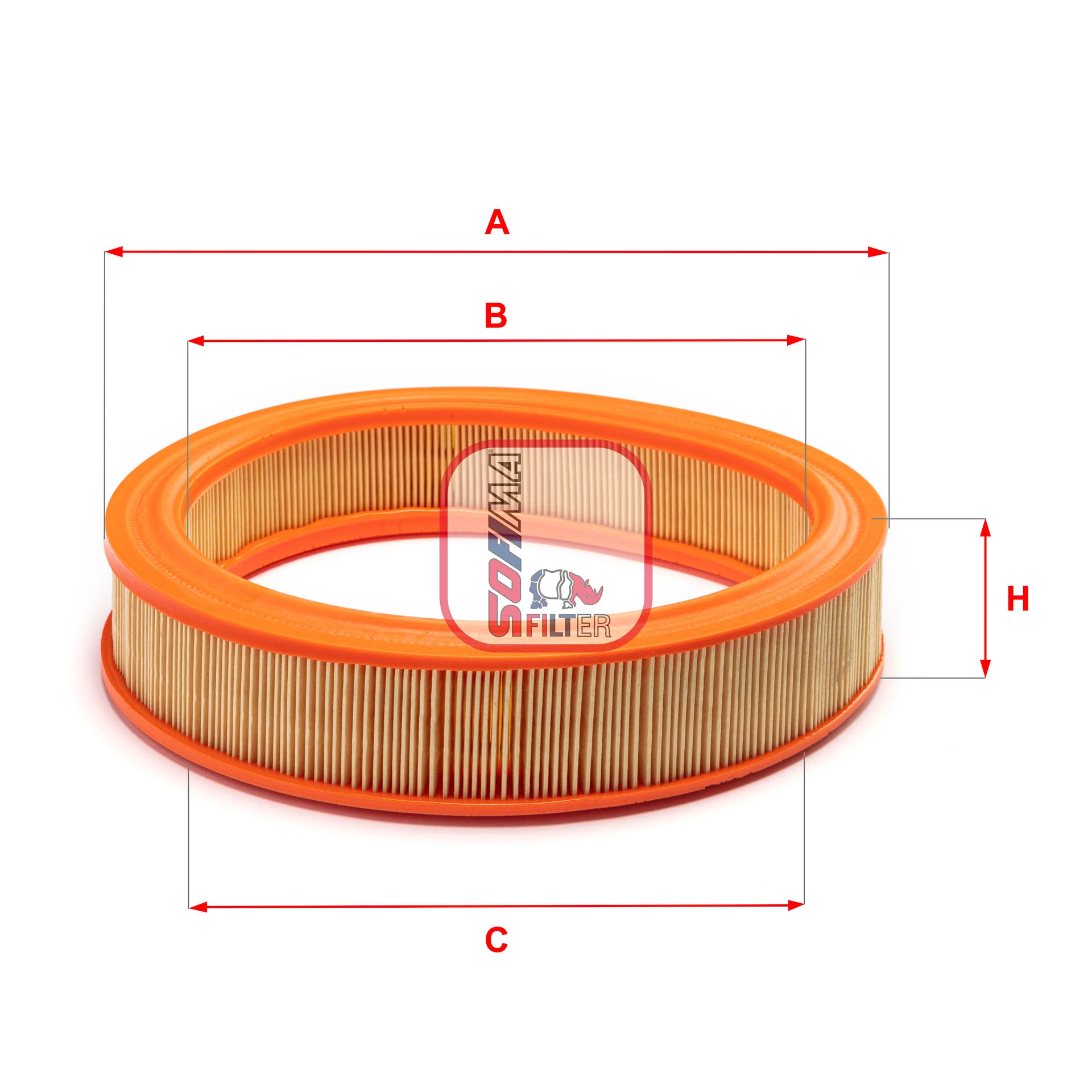 Filtro de aire de motor Ford Taunus  (1979-1982)