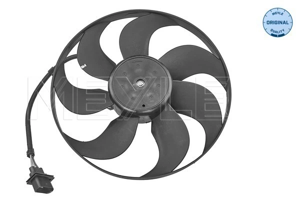  Ventilador del motor Volkswagen Polo 3