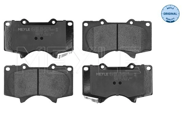 Pastillas delanteras para Toyota Hilux  KUN15
