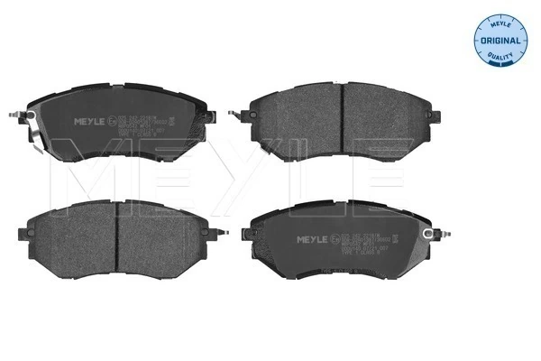 Pastillas delanteras para Subaru Outback V B15, BS