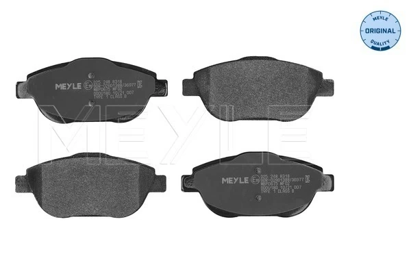 Pastillas delanteras para Peugeot 2008 II 