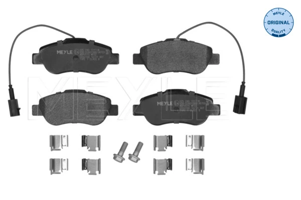 Pastillas delanteras para Fiat Panda II 169A