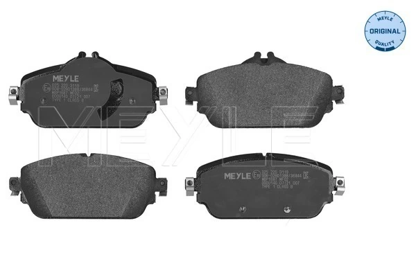 Pastillas delanteras para Mercedes E  W213