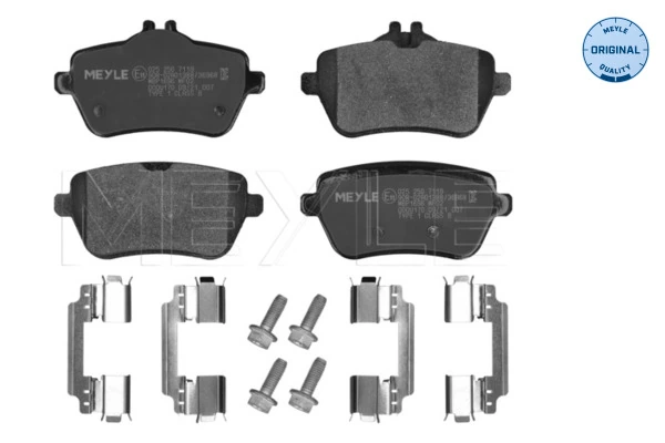 Pastillas freno traseras para Mercedes S  A217