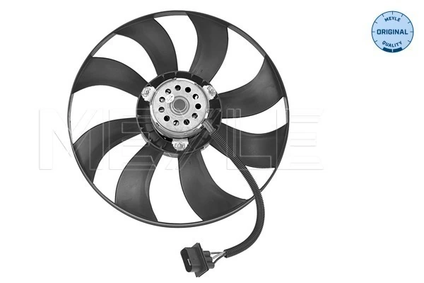 Electroventilador del motor para Skoda Fabia II 5J2, 542, 572, 582