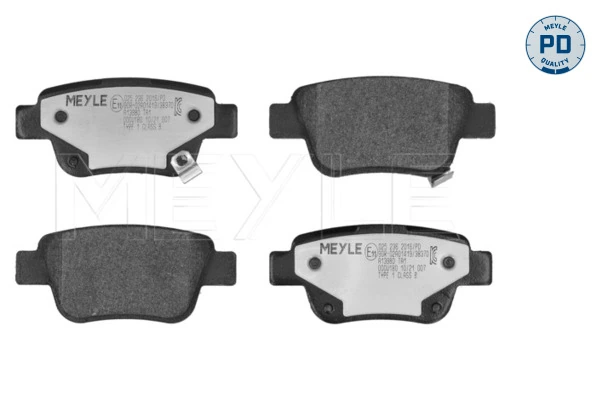 PF0403 Magneti Marelli Pastillas freno traseras