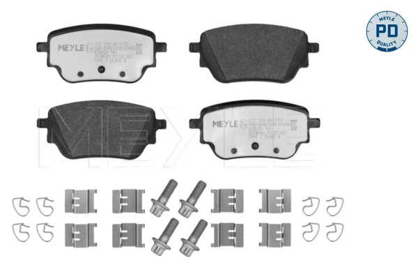986424889 Bosch Pastillas freno traseras