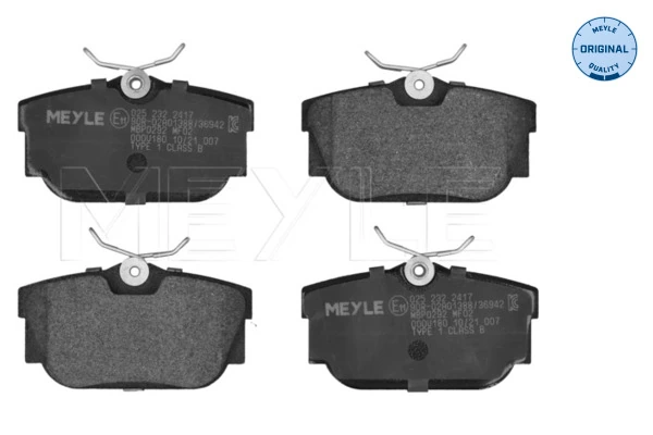 Pastillas freno traseras para Volkswagen Transporter T3 24, 25, 251