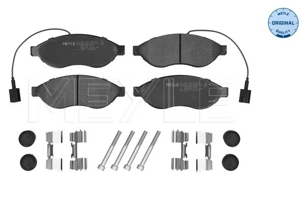  Pastillas de freno Citroen Jumper 