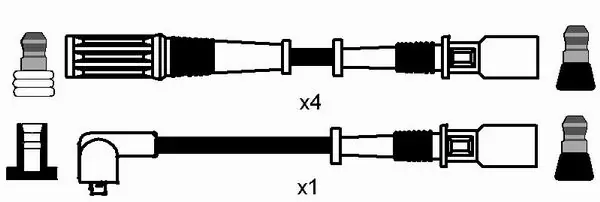 Comprar Juego de cables de alta tensión Fiat Tipo  160 a bajo precio